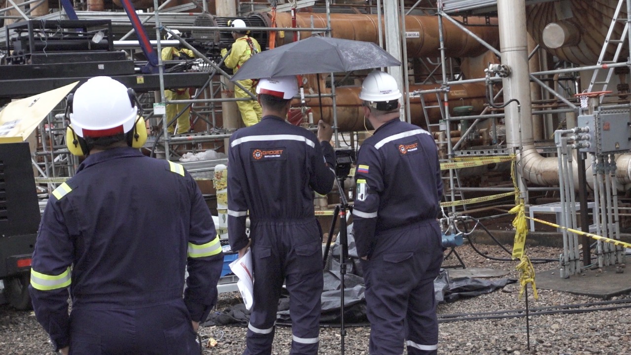 Produccion y Grabación en Parada de Plantas Industriales